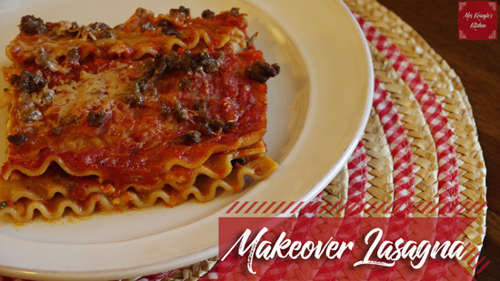 Makeover Lasagna