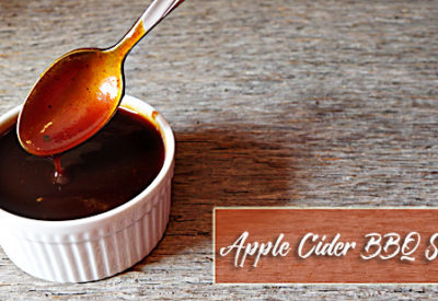 Apple Cider BBQ Sauce, homemade BBQ sauce, how to make BBQ sauce,