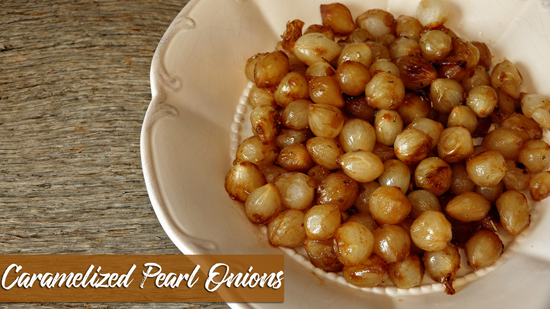 pearl onions, caramelized onions, how to caramelize onions